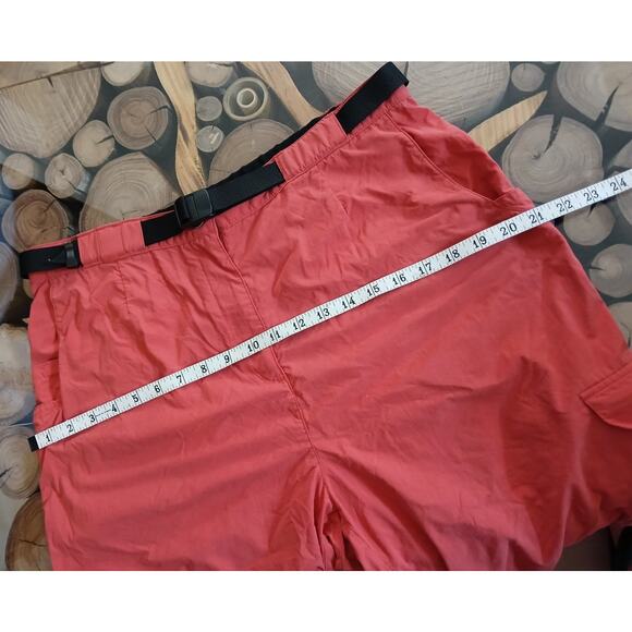 Exofficio Belted Cropped Excursion Midrise Hiking Camping Pants Large - Picture 4 of 6